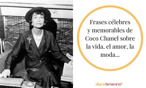 33 frases inspiradoras de Coco Chanel .